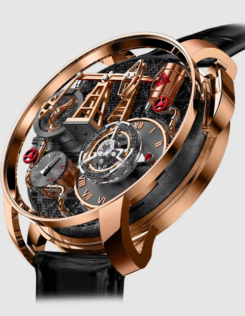 (image for) Jacob & Co Oil Pump 43MM Rose Gold Replica Watch OI110.40.AA.AB.A